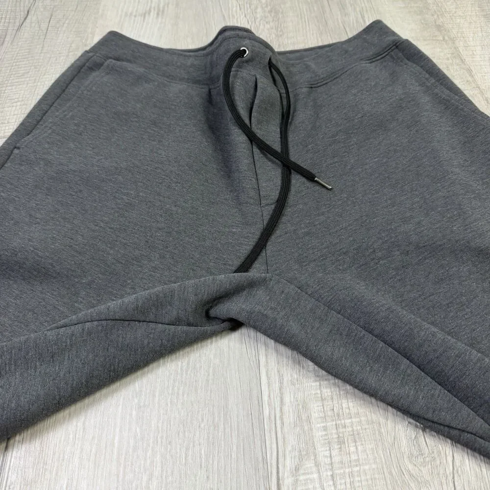 Polo Ralph Lauren Double Knit Jogger Sweatpants Grey Mens Size Large Exc! X
